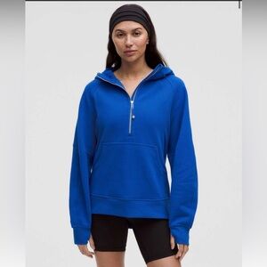 Lululemon Scuba Oversized Half Zip Long Hoodie